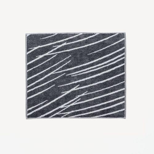 ゲストタオル 渓流 DARK GRAY Mustakivi ムスタキビ