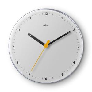 BRAUN/ブラウン 壁掛け時計 アナログウォールクロック ホワイト BC06W BRAUN（ブラウン） ウォールクロック BC06W アナログ 掛け時計 Wall