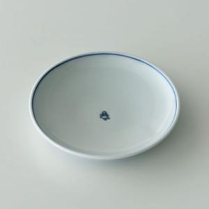 萩焼 城山窯 金子信彦作 四方 銘々皿 5枚揃 共箱 陶印有 角皿 菓子皿
