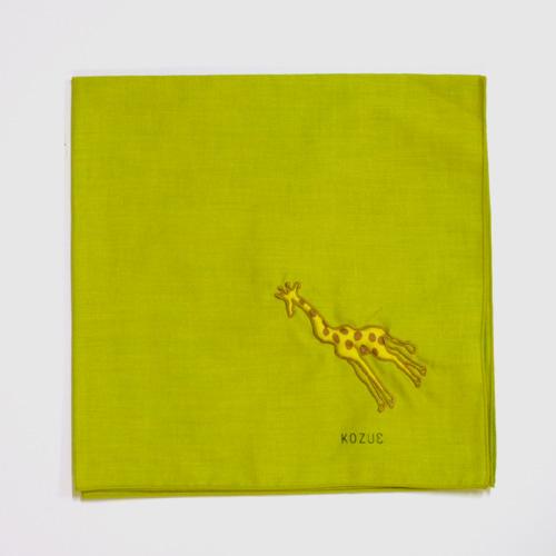 ひびのこづえ ハンカチ キリン  ふくらましハンカチ