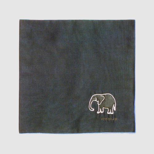 ひびのこづえ ハンカチ ゾウ  ふくらましハンカチ