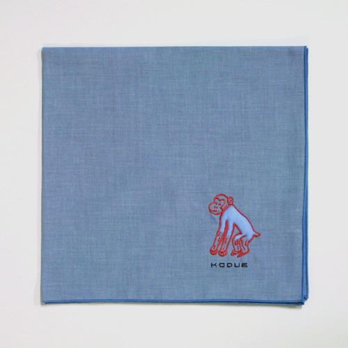 ひびのこづえ ハンカチ サル  ふくらましハンカチ