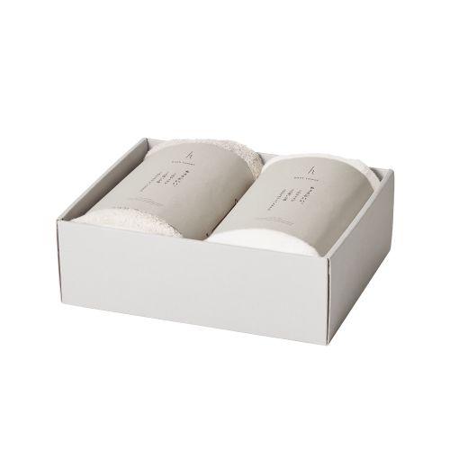 バスタオル ギフトセット グレー×ホワイト h tag アッシュタグ