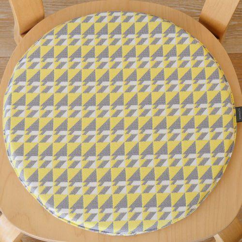 SEMPRE オリジナル シートクッション ラウンド 35cm kijinokanosei Tria...