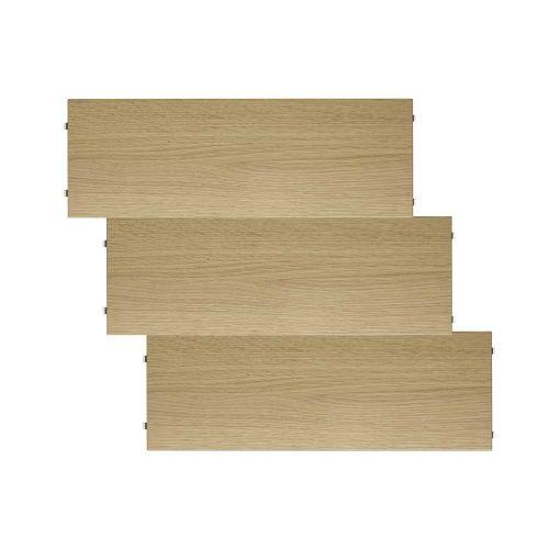 ストリング シェルフ 58×20cm 3枚入 ウッド  String System ストリング シス...