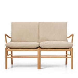 OW149-2 コロニアルソファ オーク材 オイル仕上げ ソーレンセンレザー TERRA Lime 20365 Carl Hansen & Son カールハンセン＆サン