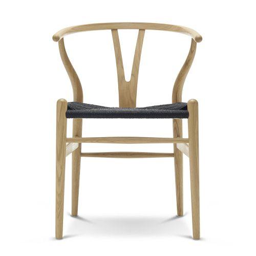Yチェア CH24 オーク材 オイル仕上げ ブラックペーパーコード  Carl Hansen &amp; S...
