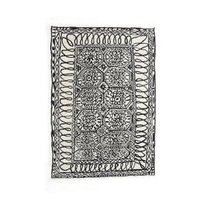 Black on White Estambul ラグマット 170×255cm イスタンブール nanimarquina ナニマルキーナ