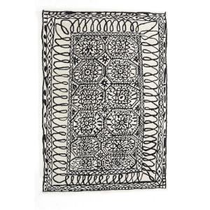 Black on White Estambul ラグマット イスタンブール 200×300cm nanimarquina ナニマルキーナ
