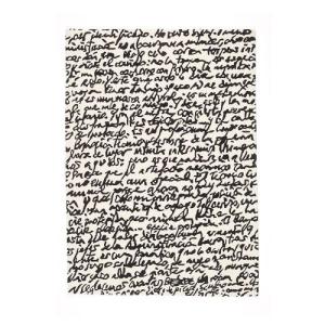 Black on White Manuscrit ラグマット マニュスクリット 170×240cm nanimarquina ナニマルキーナ
