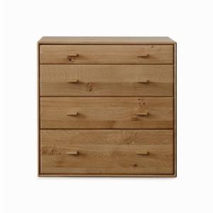 日進木工/WOL-205 オーク材 天然木 丸みのある北欧テイストの