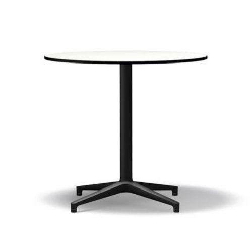 ビストロテーブル ラウンド φ79.6cm ホワイト×ベーシックダーク アウトドア用 Bistro ...