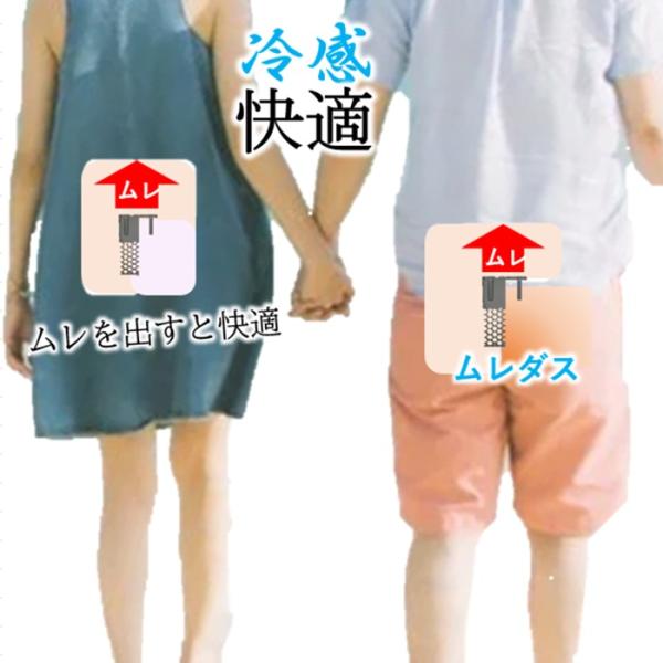涼しいパンツ メッシュ 下着 肌着 通気性抜群 蒸れ対策 汗染み防止 に「ムレダス」 蒸れを放出 冷...