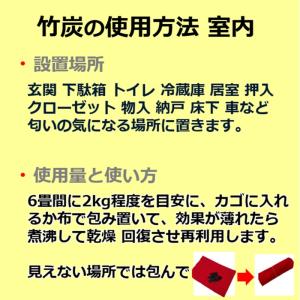国産 竹炭 中大粒 10L 多孔質 透水性 保...の詳細画像5