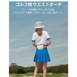 ゴルフポーチ ベルト付き ゴルフウエストポーチ...の詳細画像1