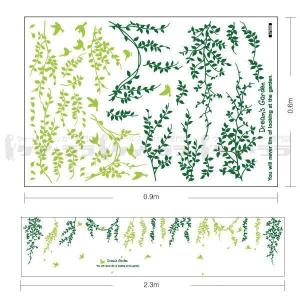 ウォールステッカー 壁 木 カラフルリーフ 貼...の詳細画像3