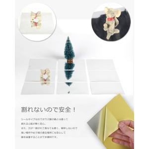 ミラーシール 鏡シール ウォールミラー 割れな...の詳細画像2