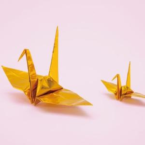 折り鶴 金・銀 15cm 100羽 15cm角千羽鶴用折り紙 おもてなし 折り鶴 金・銀 15cm 100羽 15cm角千羽鶴用折り紙 おもてなし
