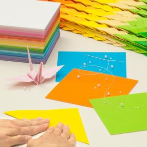 千羽鶴キットLオーダーカラー（特注）千羽鶴用折り紙と材料の