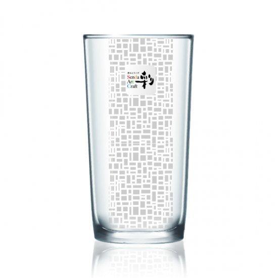 グラス タンブラー 千田硝子食器オリジナル 千彩 和柄 No.2 寄木 ヨセギ ギフト 父の日 母の...