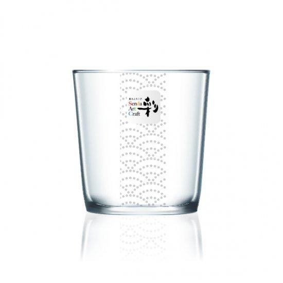 ロックグラス オールド 千田硝子食器オリジナル 千彩 和柄 No.4 青海波 セイガイハ ギフト 父...