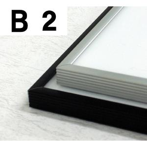 【10枚✩ポスター額】　ポスター　フレーム　黑　アルミ　額縁 □『ポスター用フレームブラック(B1:73×103cm)【アルミ製】』□ : 仙台