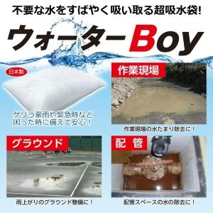 【20枚セット】ウォーターＢｏｙ 超吸水袋 ４００×５００mm ゲリラ豪雨対策 水害対策 ウォーターボーイ アイ・イー・ジェー｜sendai-meiban