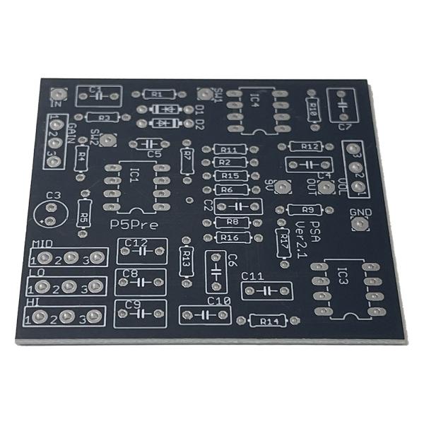 音色研究会オリジナル P5 bass Preamp ベースプリアンプ エフェクター自作用基板 メール...