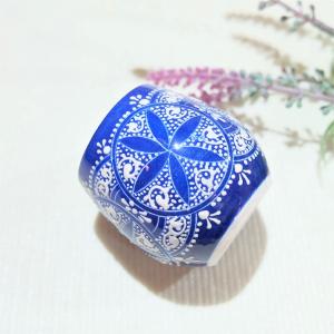 トルコ陶器 ワイン トルコブルー ハンドメイド 新築・結婚・誕生日