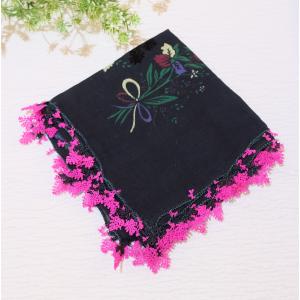 トルコ オヤ OYA イーネオヤ ビンテージ スカーフ 可愛い 花 モチーフ