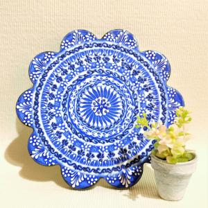 トルコ雑貨 銅製品 壺 インテリア 小物 エキゾチック 飾り物 綺麗 花柄