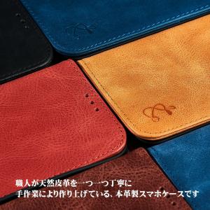 iPhone スマホケース 手帳型 本革 iP...の詳細画像2