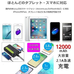 懐中電灯 手回し充電器 モバイル バッテリー ...の詳細画像3