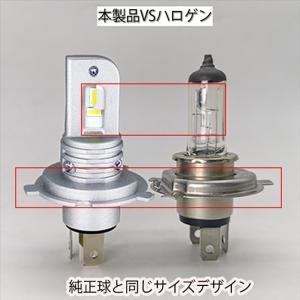 最新バイク LEDヘッドライト H4/HS1 ...の詳細画像2