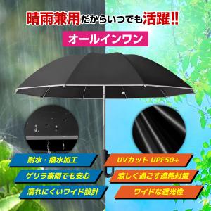 逆さ傘 折りたたみ傘 自動開閉 ワンタッチ 軽...の詳細画像2