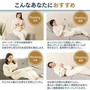 【スイカ1個分の軽さ】シングルソファ 3way...の詳細画像5