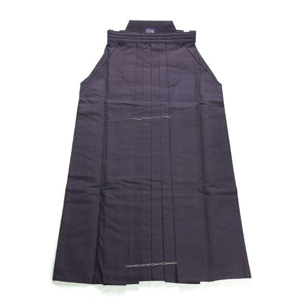 剣道袴「万里」　武州紺特選綿袴　#10000　26.5号　（国産・本藍先染め）　適応身長175〜18...