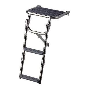 [29390C]サイドステップ&amp;ラダー 2段折り畳み PLASTIMO プラスチモ 船舶用品