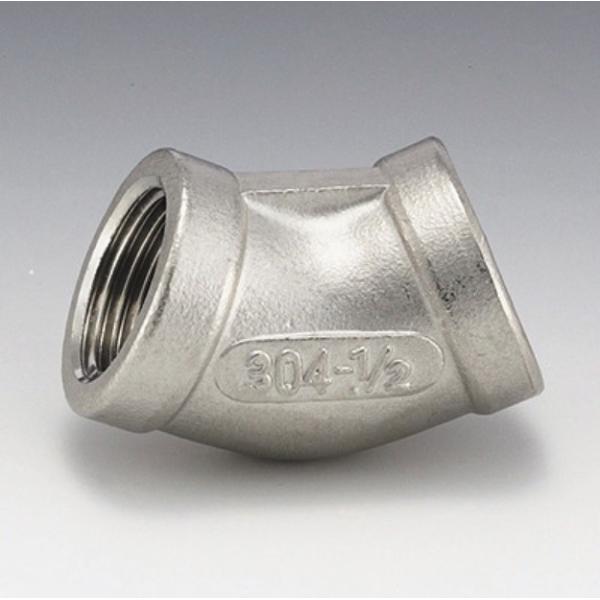 ステンレス V45L-02  45°エルボ　1/4