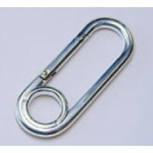 ステンレス プチカラビナ リング付 PL-6　ひめじや