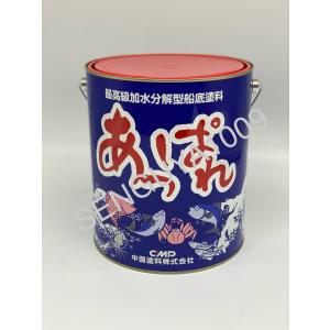 あっぱれ 4kg レッドH 赤　中国塗料  船底塗料