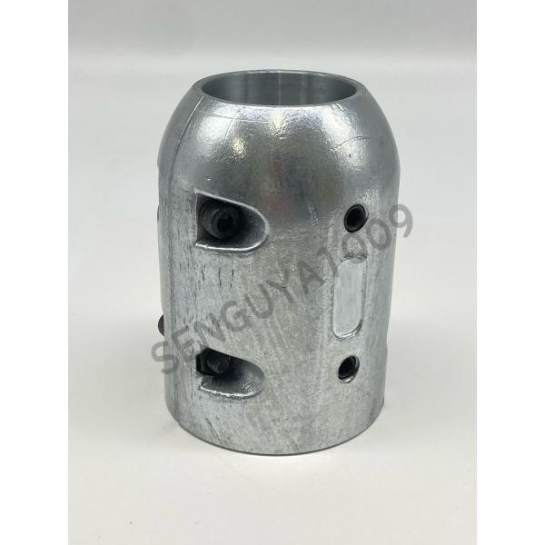 プロペラ用保護亜鉛 φ80 二つ割ロング 80mm　防食亜鉛 防蝕亜鉛 ペラアエン シャフトジンク ...