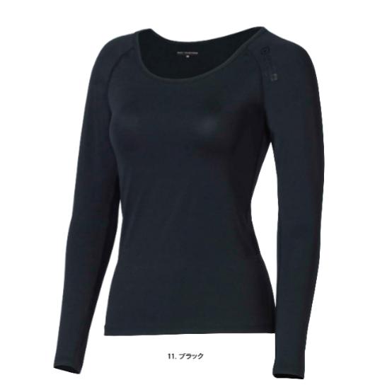 JW-538 11.ブラック オーバーザファンクション ロングスリーブ クルーネックシャツレディース...