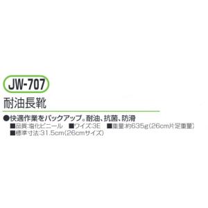 耐油長靴(白) #JW-707 おたふく手袋株式会社の詳細画像1