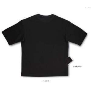 FB-700 11. ブラック フーバー　オーバーサイズ5分袖 クールTシャツ おたふく手袋 冷感 消臭 吸汗 速乾｜SENGUYA1009