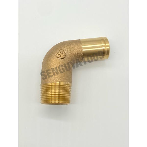 BC 80°エルボ   PT2-1/2x63.5mm (片側PTネジ)　高澤製作所　砲金　エルボ