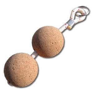 コルクキーホルダー　ダブル