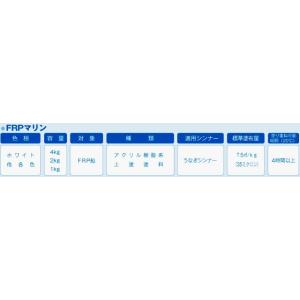 お手軽メンテナンス! FRPマリン ホワイト ...の詳細画像2