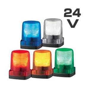 【パトライト】 LED回転灯　LEDフラッシュ表示灯　24V　LFH-24型