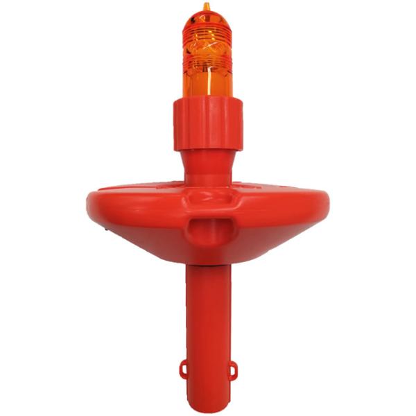 緑星社 乾電池式 小型標識灯 RX-2LEDF型 (フロート付き)　